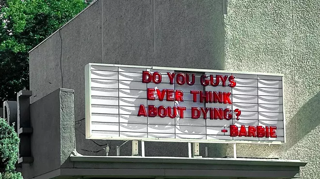 marquee on old theater