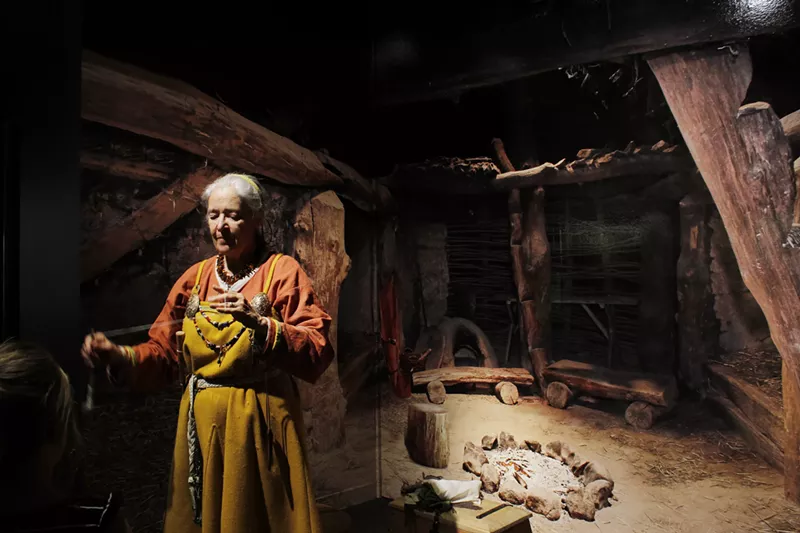 Image: Boulder native Janice Estey plays Tofa the Fair-Minded in Vikings: Beyond the Legends.