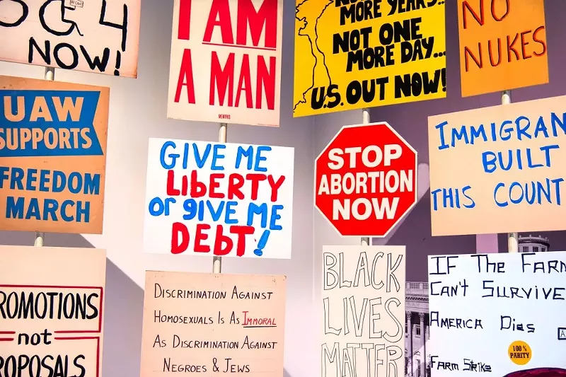 Image: American Democracy: A Great Leap of Faith is at History Colorado.