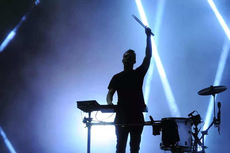 Image: Odesza at Red Rocks on May 27.