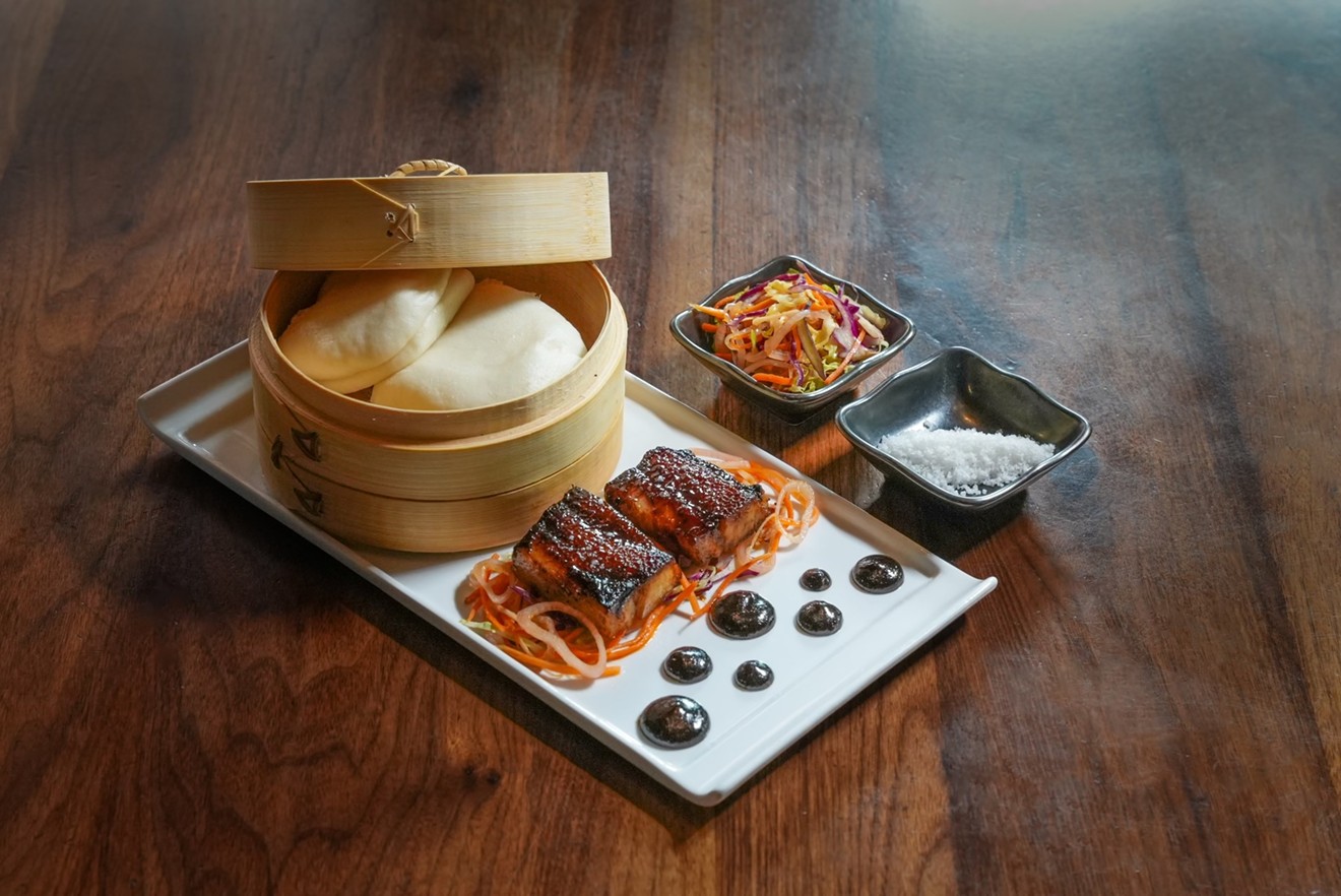 Pork belly bao buns are one of the options at the newest Cholon location.