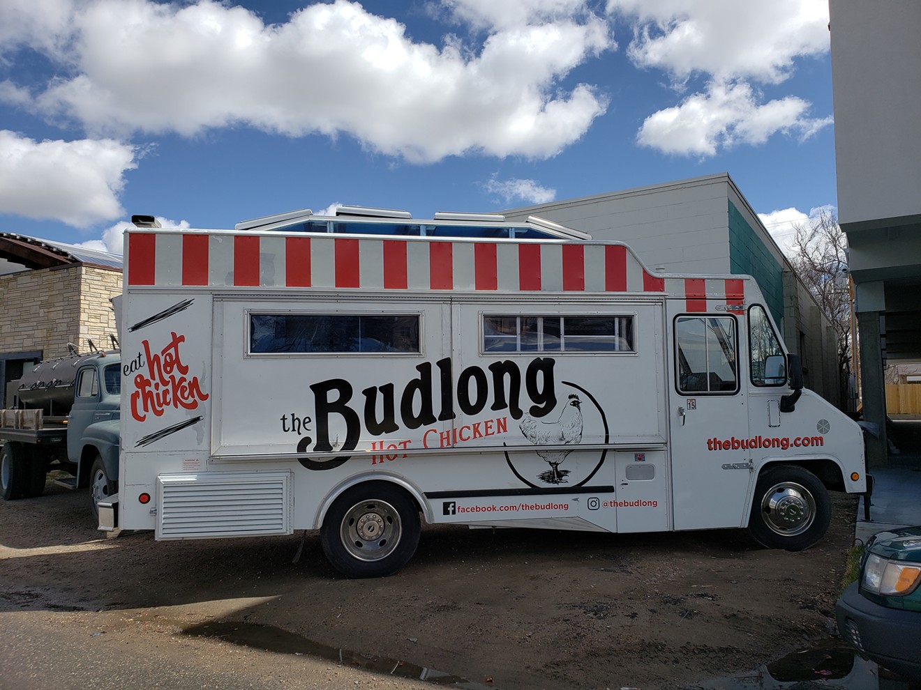 The Budlong Hot Chicken truck.