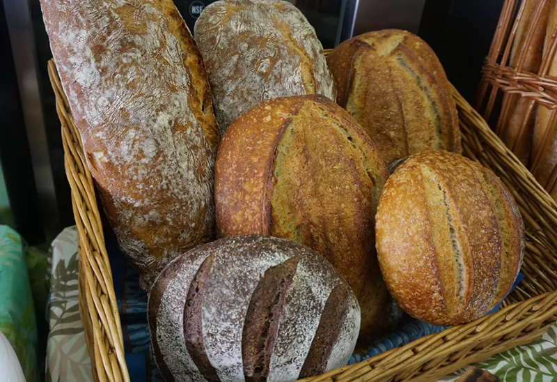 Image: A selection of loaves from Grateful Bread.