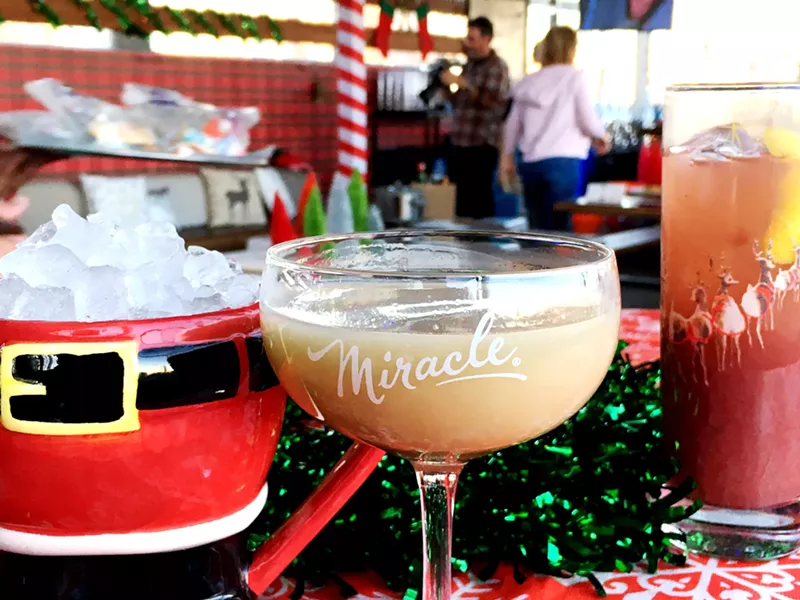 Image: Get jolly at the Miracle Bar inside Avanti F & B.