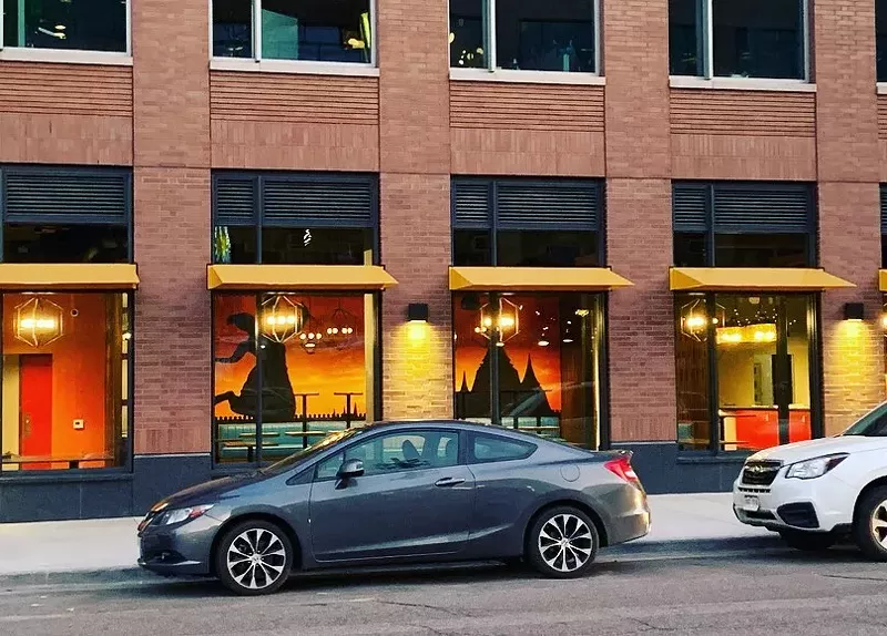 Image: A new building and a new restaurant, Daughter Thai, for Platte Street.