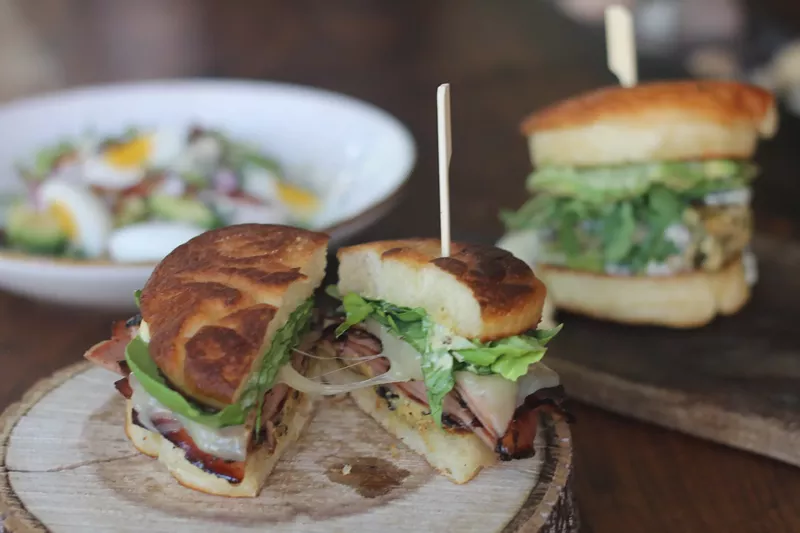 Image: This seared mortadella sandwich on a housemade English muffin is the bologna sandwich of your dreams.