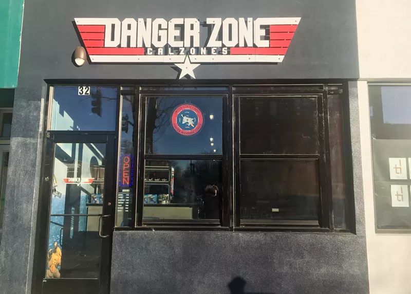 Image: Danger Zone Calzones is now open on Broadway.