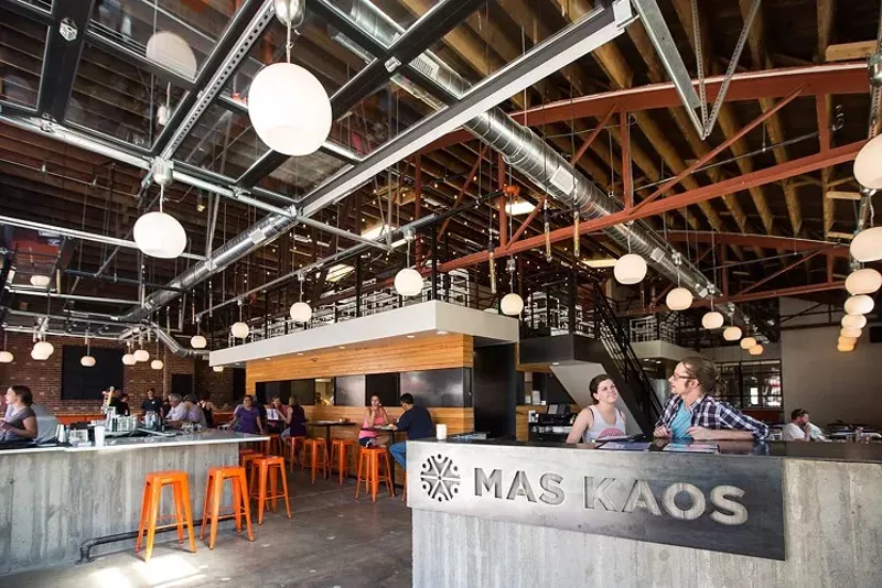 Image: Mas Kaos has closed.