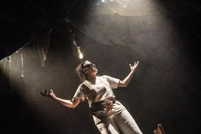 Image: Karen Slack as God in Everybody.