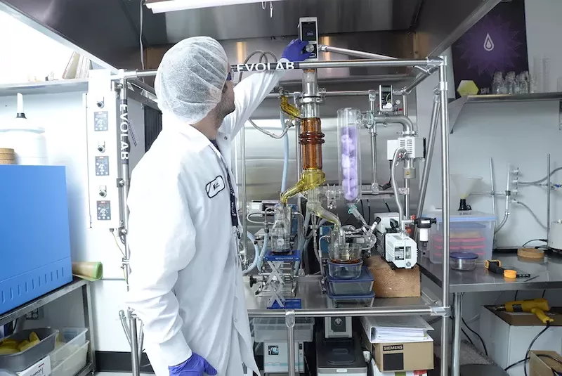 Image: Evolab is currently sold in over 270 dispensaries in Colorado, according to the company, but it's not active in any other states.