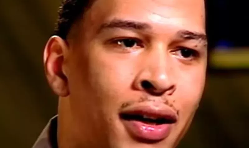 Image: Rae Carruth during a 2001 interview.