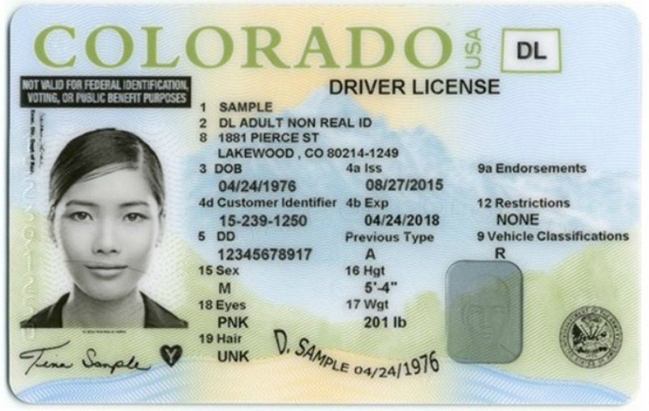 A sample of what are known as SB251 driver's licenses.
