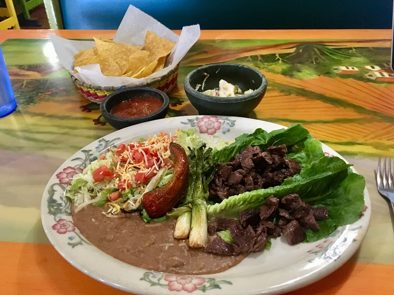 Skinny tacos offer a lighter option at El Tequileño.