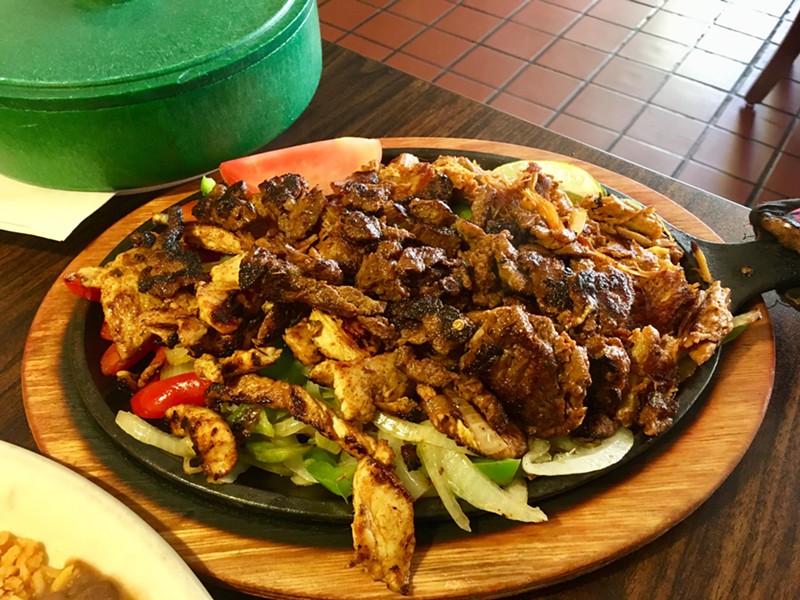 If you're eating at a place called Las Fajitas, you might as well order the namesake dish.
