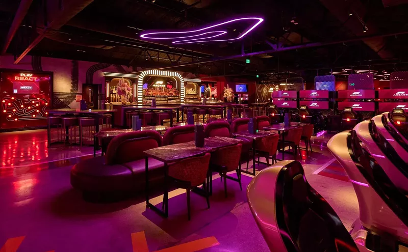 Image: Denver Lands New F1 Simulator Arcade Bar in RiNo