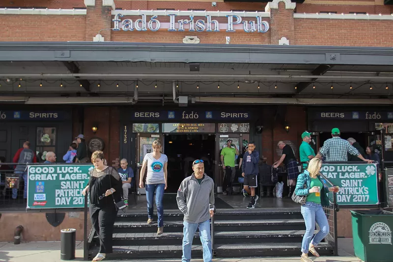 Image: Saint Patrick's Day downtown won't be the same without Fadó.