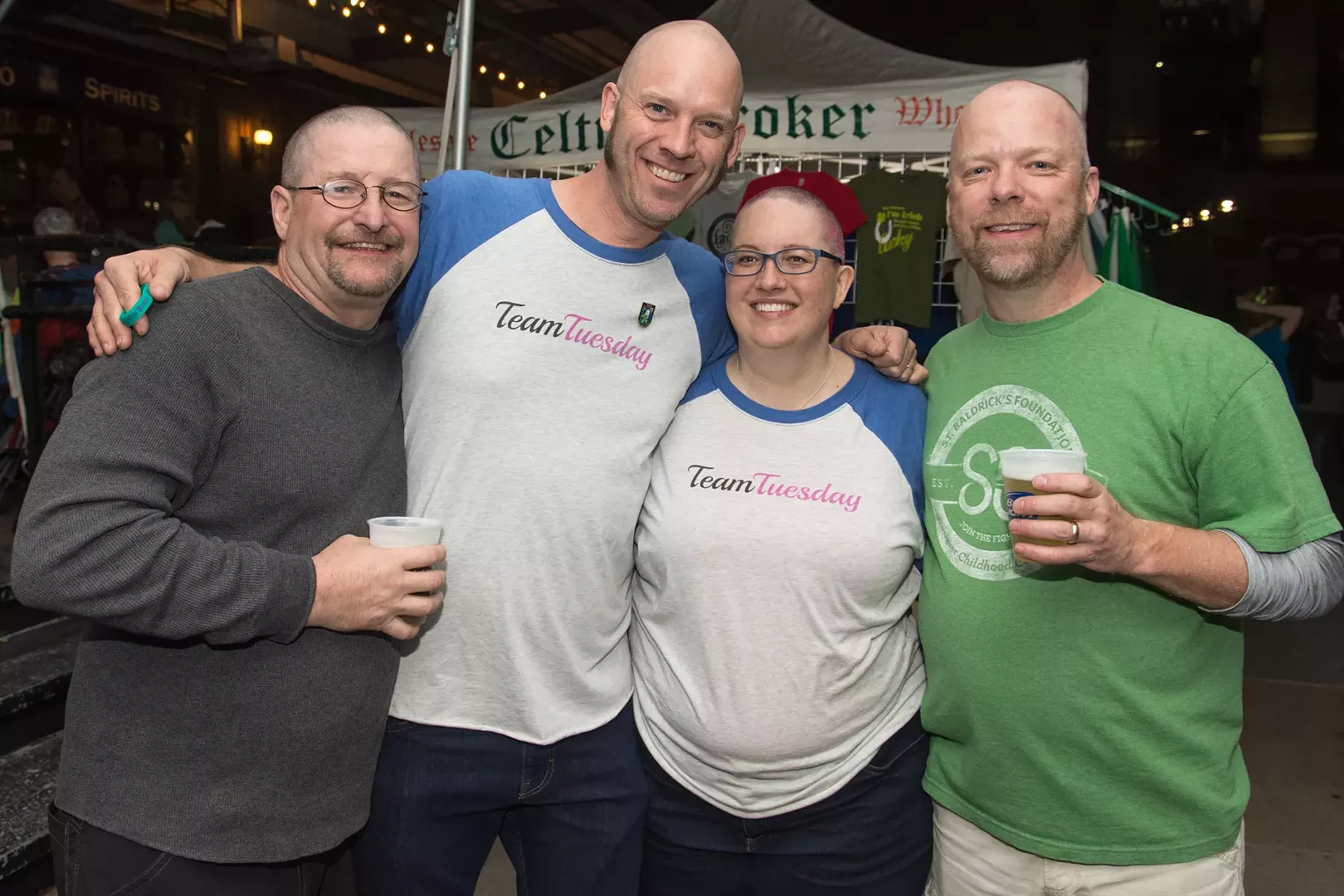 Fadó’s St. Baldrick’s Day Haircutting Benefit Raises the Green for