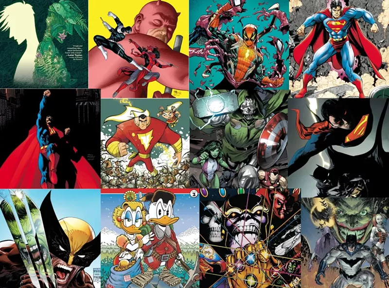 Image: comic book heros