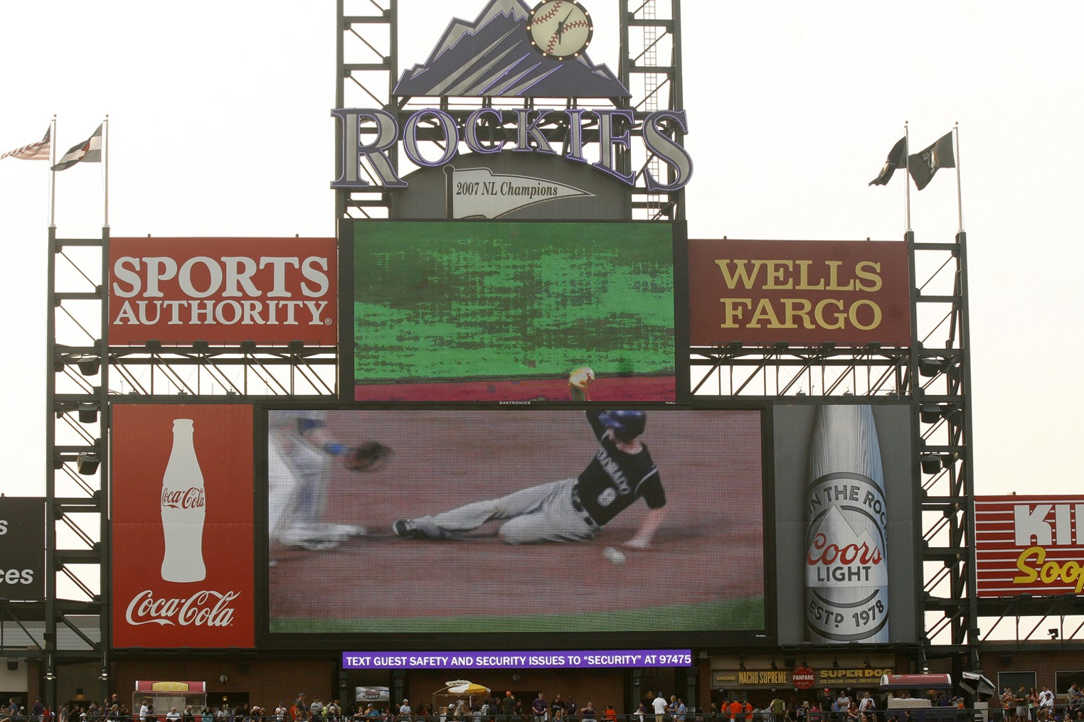 Daktronics - The Colorado Rockies new video display