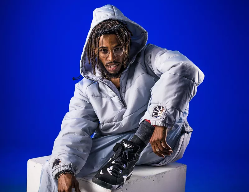 Image: Zoid Haem wearing an outfit he styled himself.