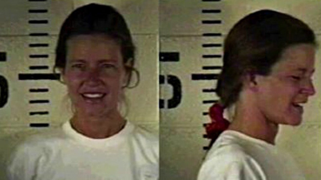 Booking photos of Jennifer Reali around the time of her 1990 arrest for murder.