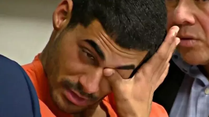 Image: Rogel Lazaro Aguilera-Mederos during a late-April court appearance.