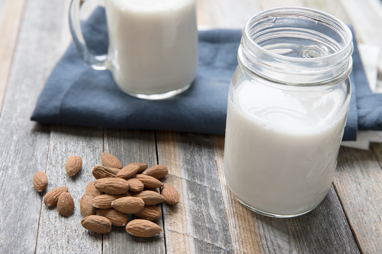 The FDA says, "Almonds don't lactate."