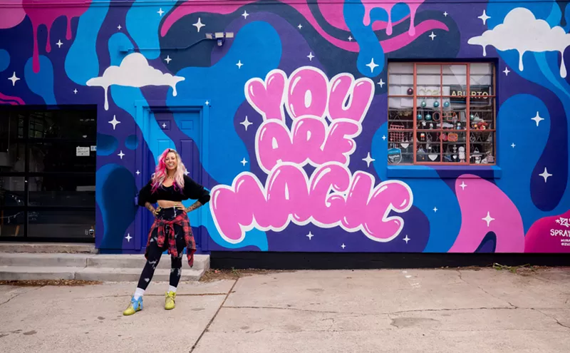 Image: Fever Dream Vintage Brightens Up Colfax With New Mural