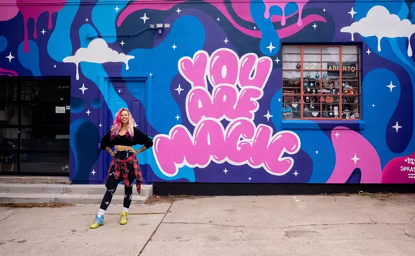 Image: Fever Dream Vintage Brightens Up Colfax With New Mural