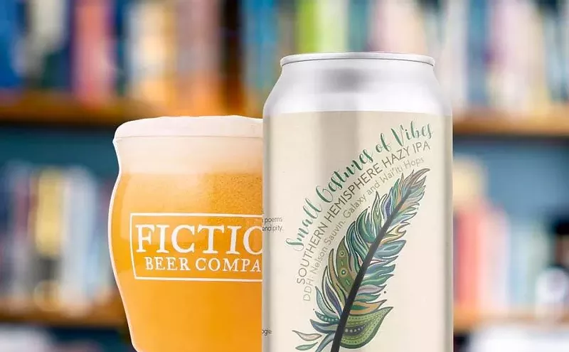 Image: Fiction Beer Company Proudly Promotes Poetry
