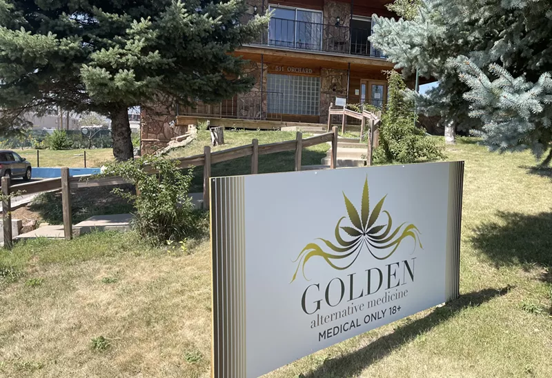 Image: Golden's lone medical marijuana dispensary may have a chance to offer recreational sales after the 2021 election results are finalized.