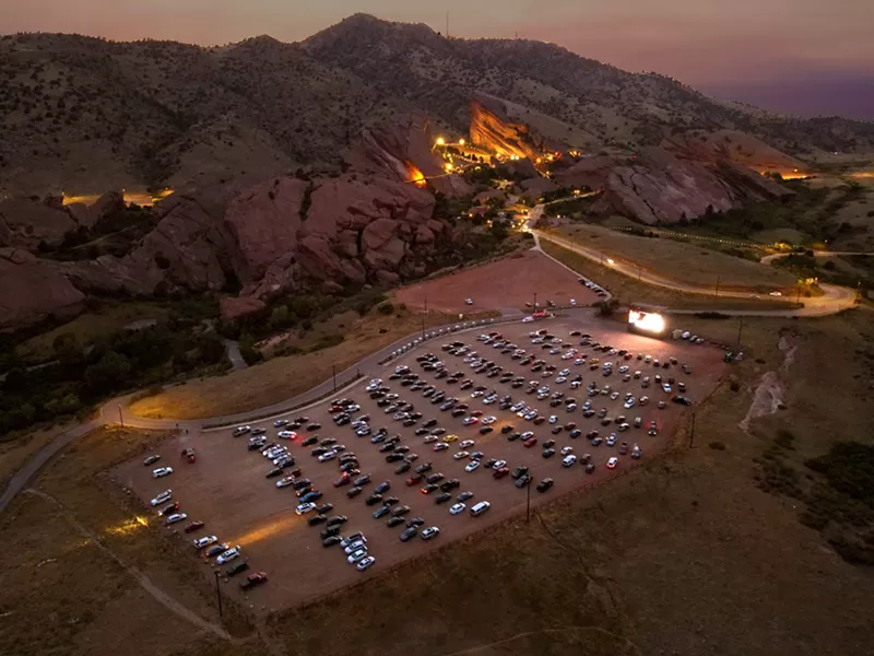 Image: Film on the Rocks — Drive-In continues into September.