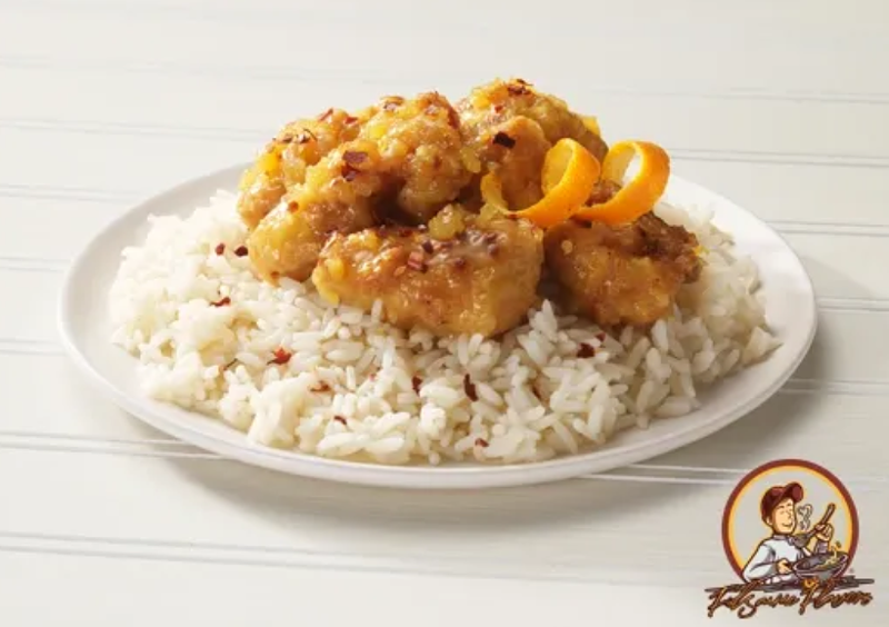 Image: Orange "chicken" is on the menu.