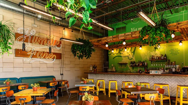 interior of a restaurant