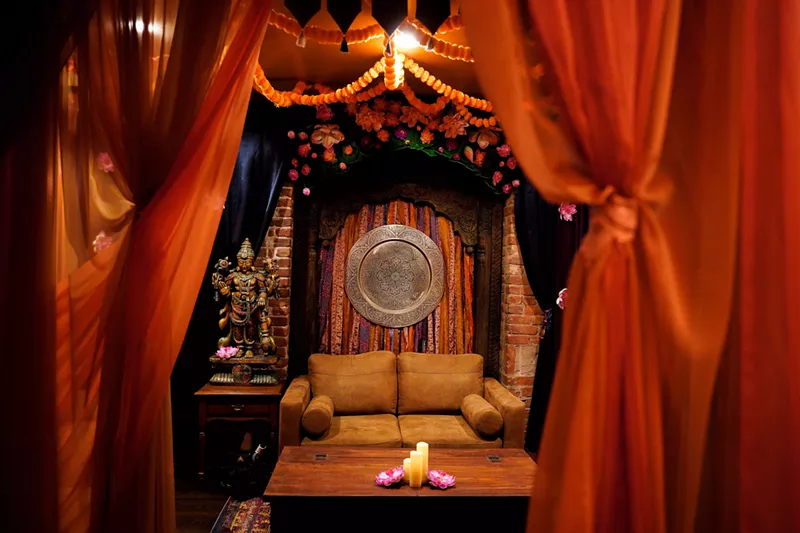 Image: This Chambers of Connection room is inspired by India.