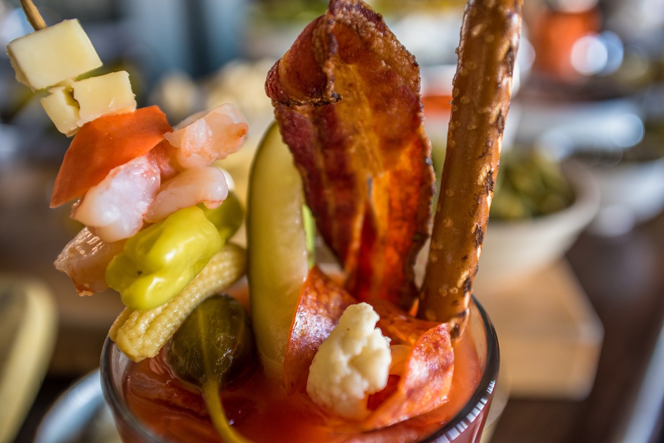 Punch Bowl Social's ultimate Bloody Mary.