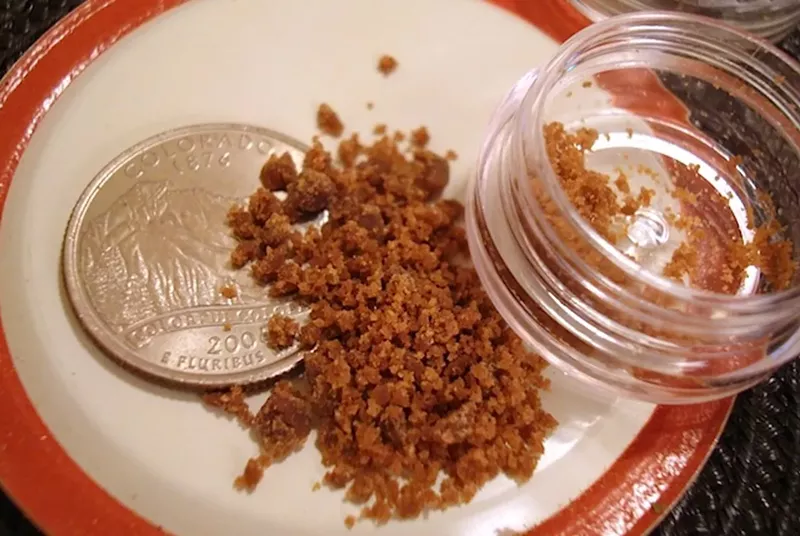 Image: Bubble hash doesn't get the love it used to anymore, but some dispensaries still carry it.