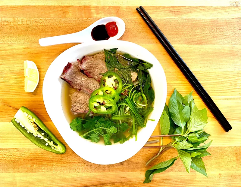 Image: A pandemic can't stop this smoked brisket pho.