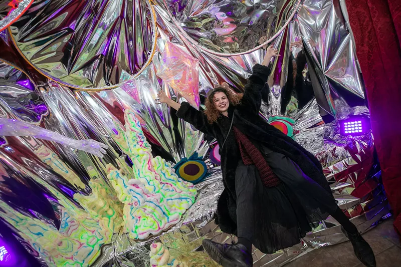 Image: Immerse yourself in all things immersive, like Spookadelia, on November 1.