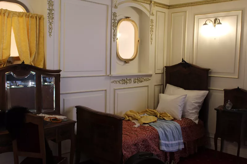 Image: A small bedroom