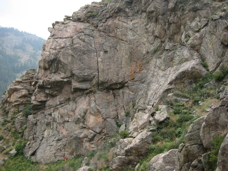Image: Clear Creek Canyon offers some of the best, and most variable, climbs in the greater Denver area.