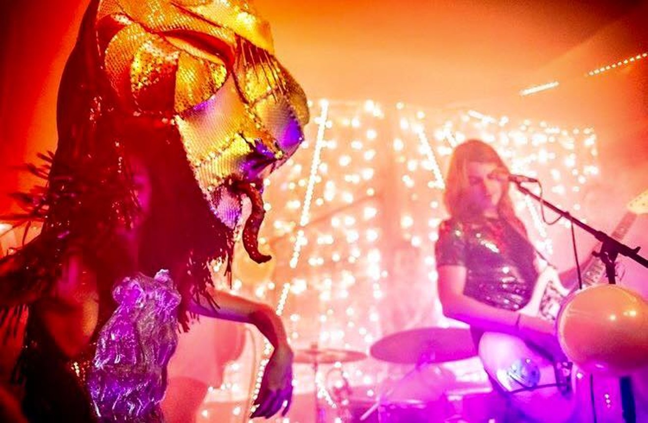 Spaceface brings its trippy light show to the hi-dive on Tuesday, May 30.