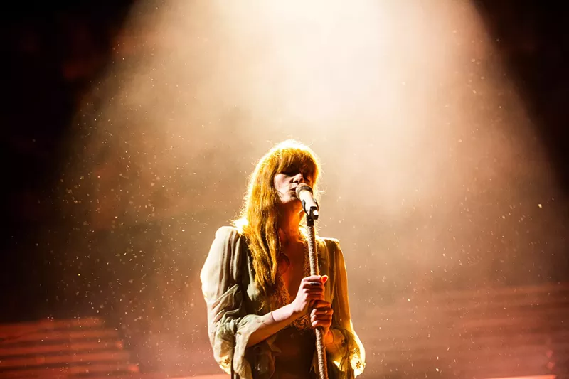 Image: Florence Welch of Florence + the Machine.