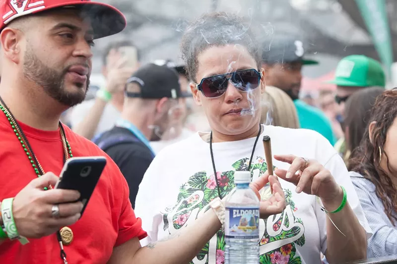 Image: The 2019 Fly Hi 4/20 Fest was a cloudy affair.