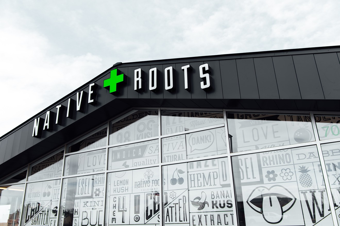 The Native Roots Tower location is the one of the closest dispensaries to DIA.
