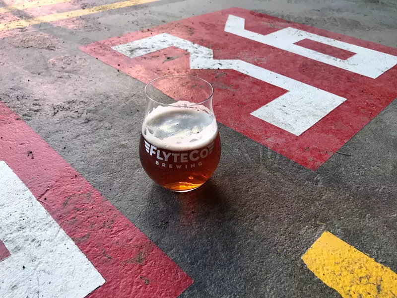 Image: FlyteCo Brewing will have runway markings on the brewery floor.