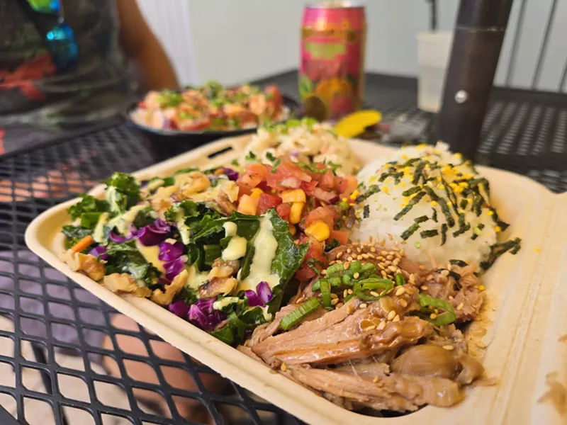 Image: pork bento box