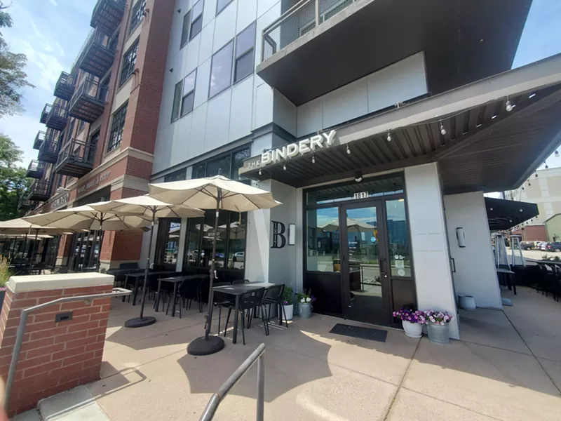 Image: the front of a restaurant