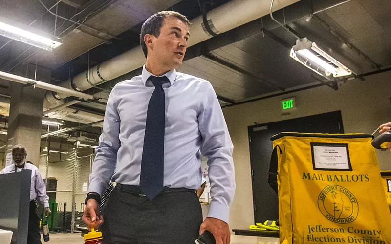 Image: George Stern thinks outside the ballot box.