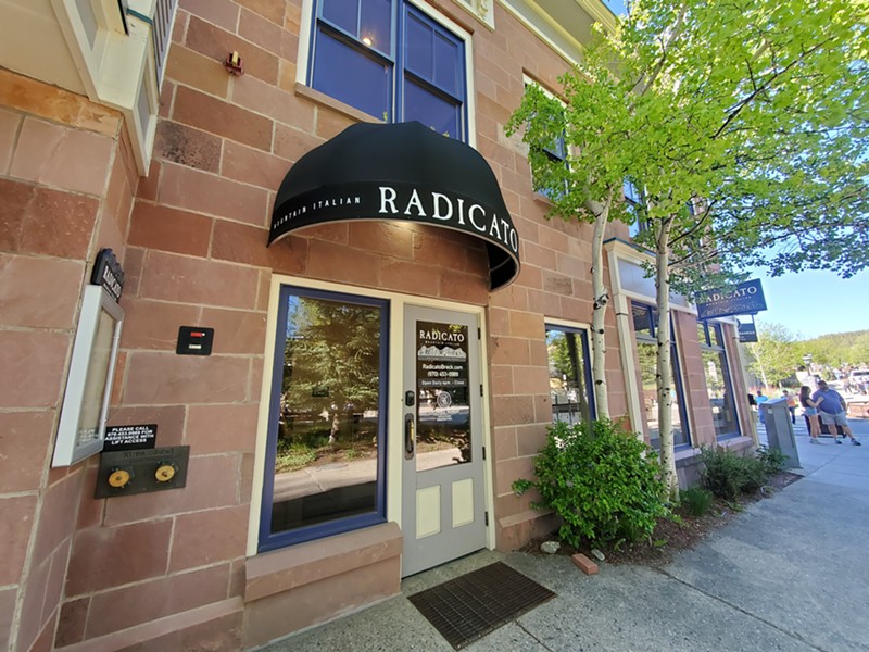 Radicato, which just celebrated its first anniversary, is Matt Vawter's second restaurant in Breckenridge.